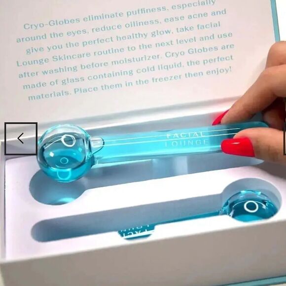 Facial Lounge Cryo-Globes Eliminate puffiness, calm, reduce redness & pore size - Picture 4 of 10